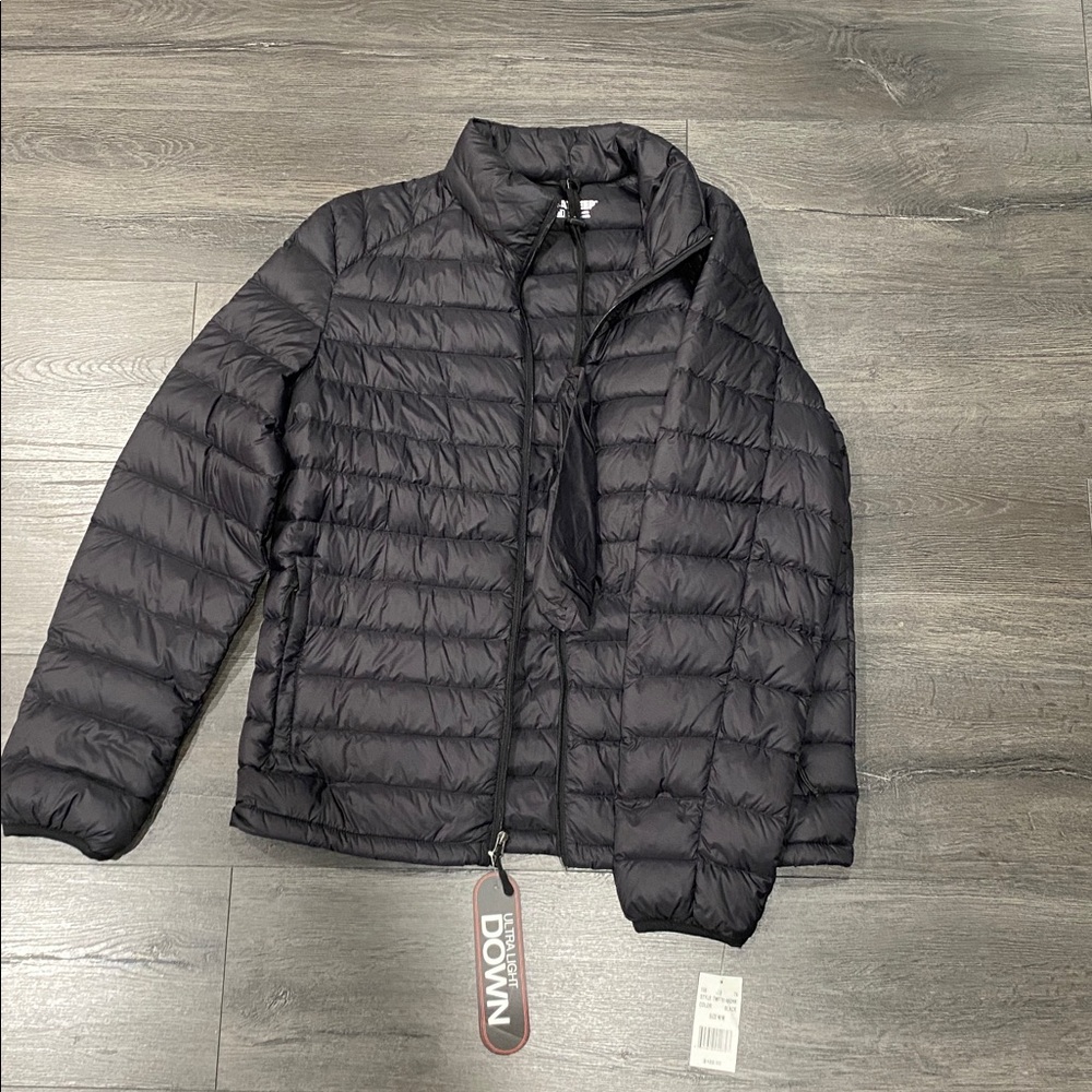 Men's Black Puffer Jacket